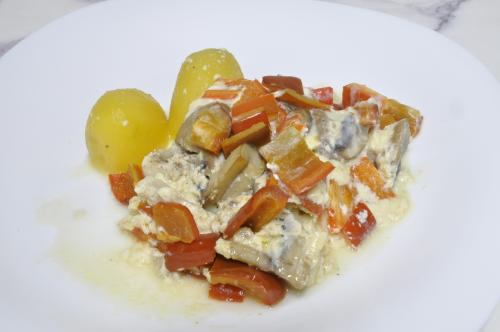 Filé zapečené ve vejcích a paprice  – Snadné Miš - Maš recept, zvládnete za Do 30 minut